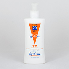SynCare - SUN PROTECT SPF 20, UVA 8 - fyzikálny filter