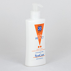 SUN PROTECT SPF 20, UVA 8 - fyzikálny filter