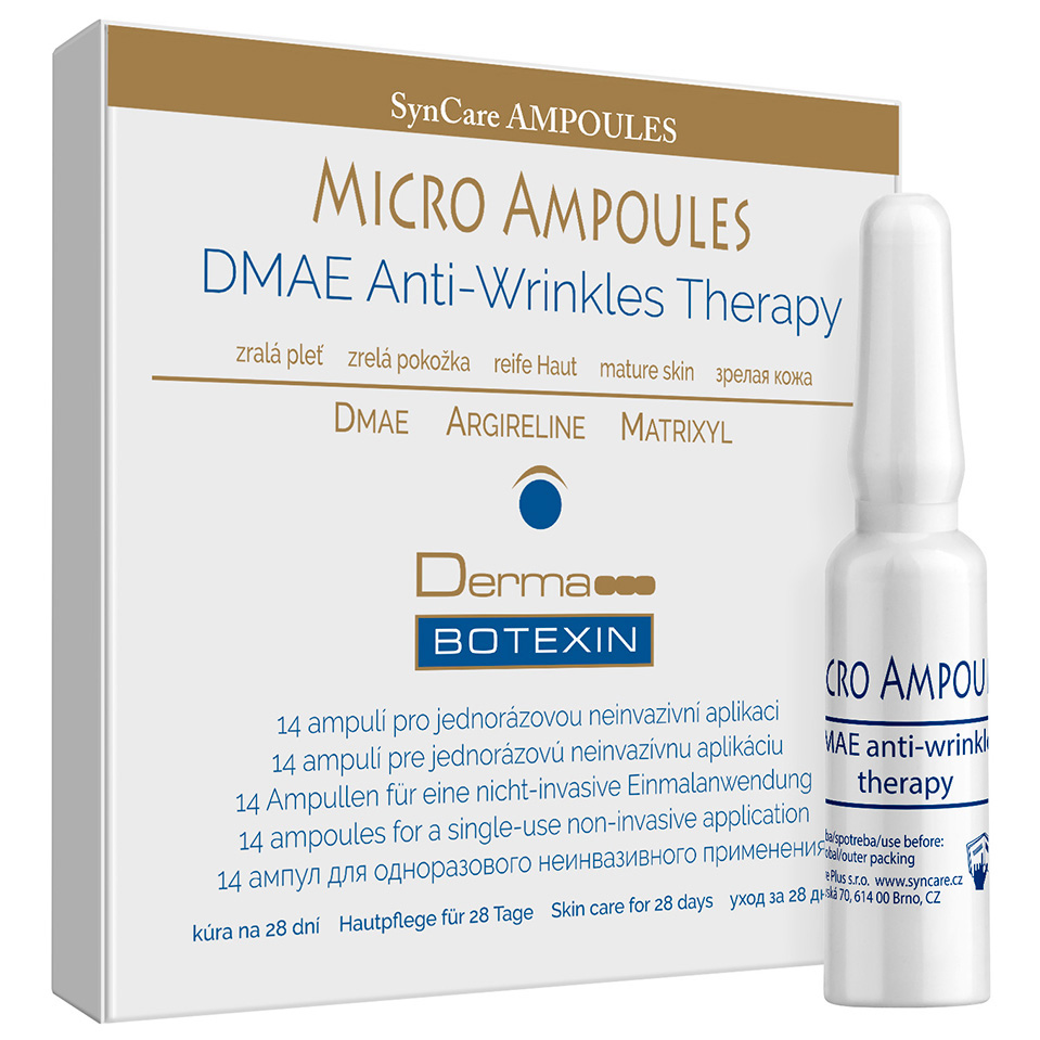 SynCare - MicroAmpoules DMAE anti-wrinkles therapy - kôra na 28 dní
